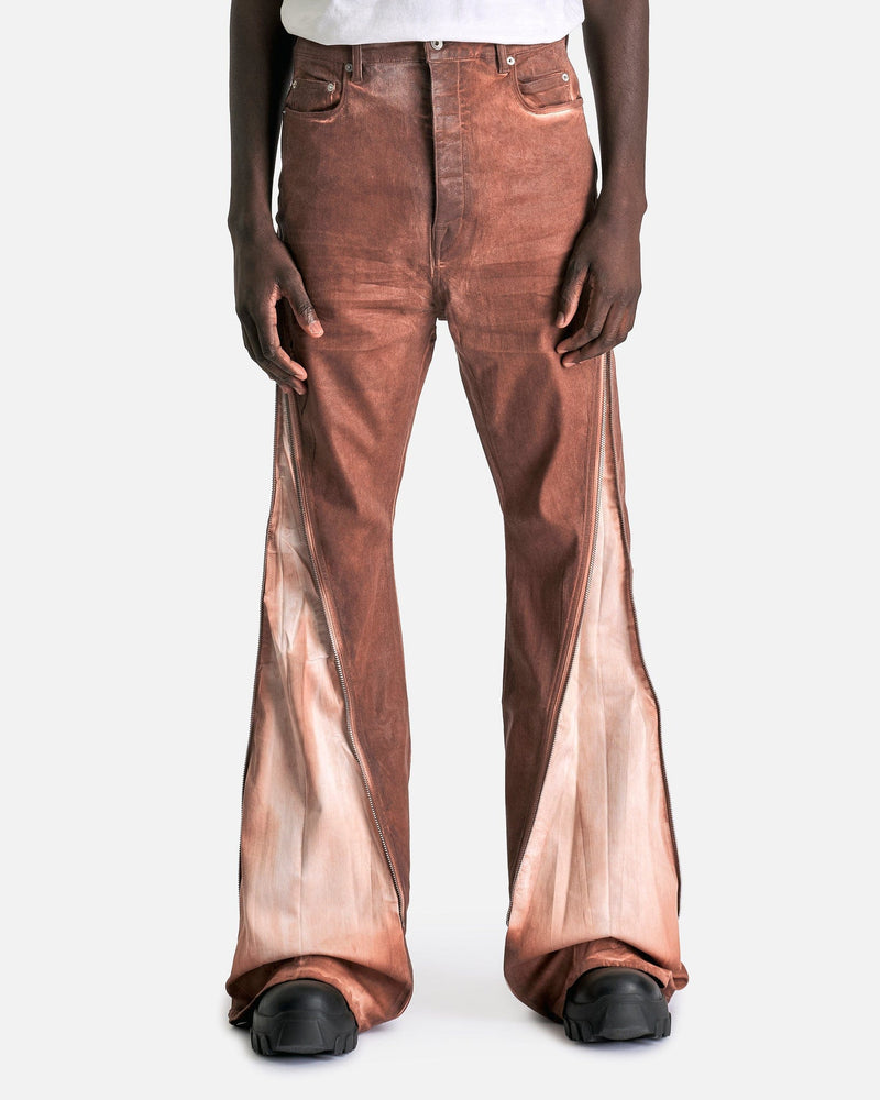 Rick Owens DRKSHDW Men's Pants Bolan Banana in Terra