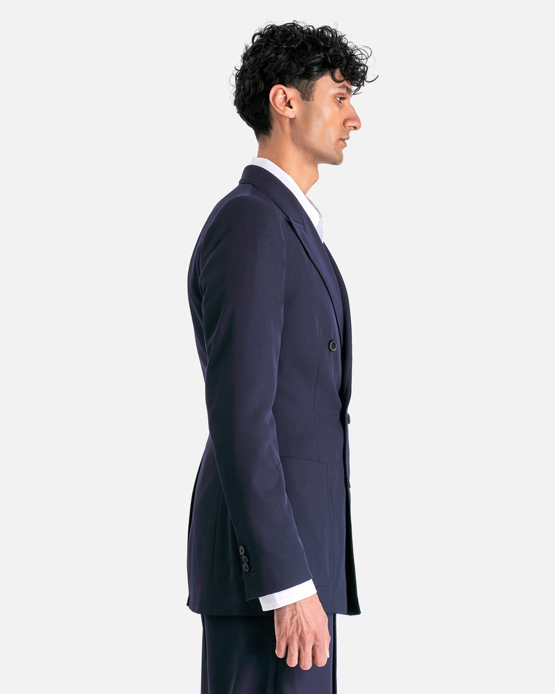 Dries Van Noten Men's Jackets 48 Bruce Jacket in Navy