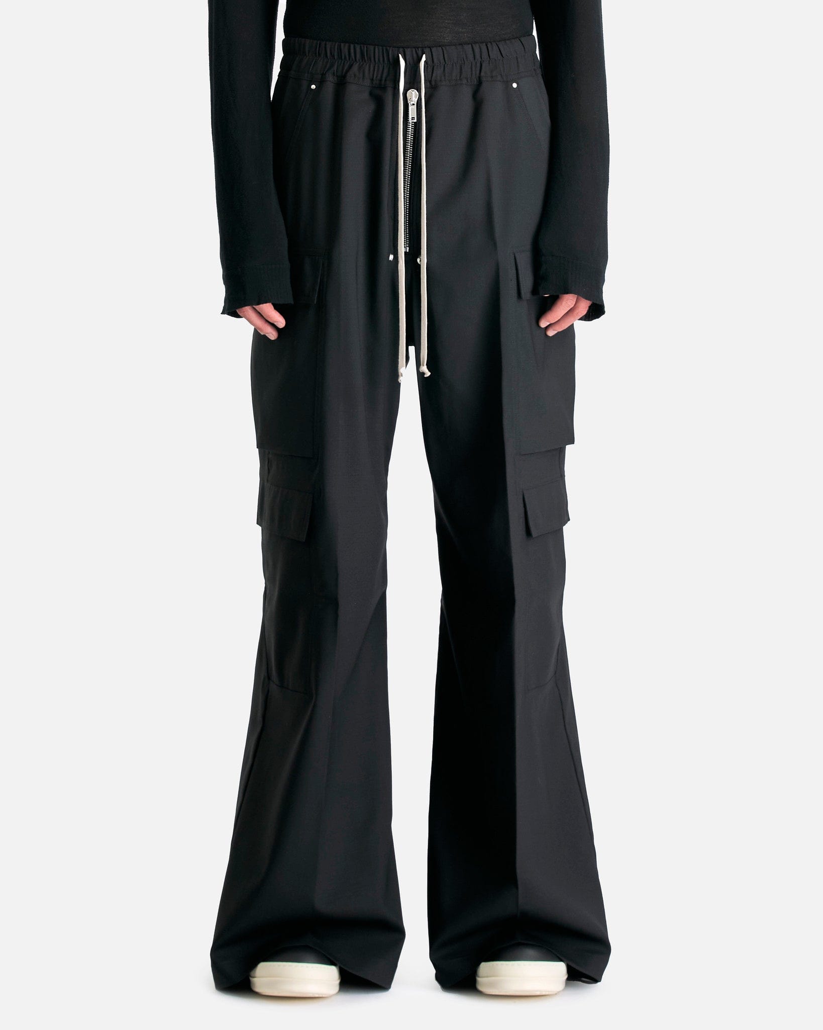 Rick Owens Men's Pants Cargobelas in Black