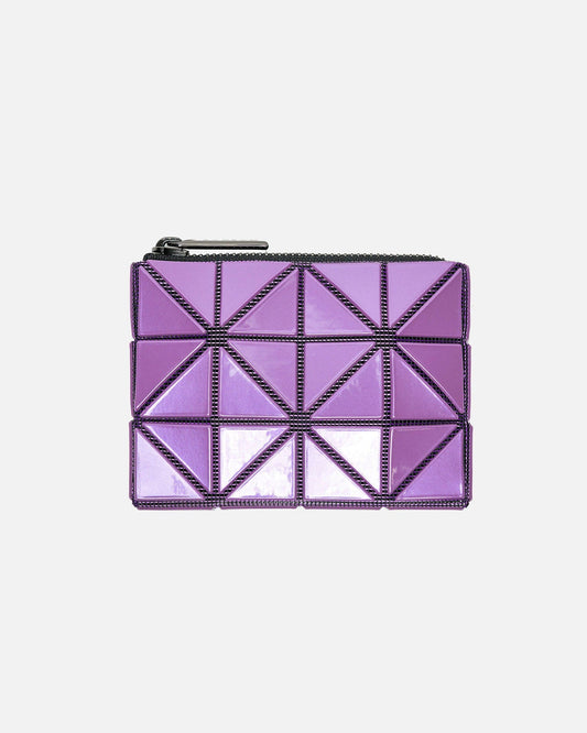 Bao Bao Issey Miyake Leather Goods O/S Cassette Pouch in Purple