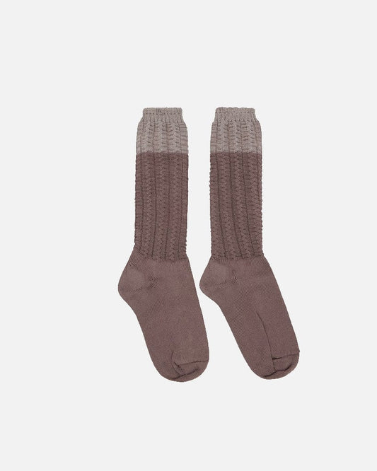 Homme Plissé Issey Miyake Men's Socks OS Churros Socks in Taupe