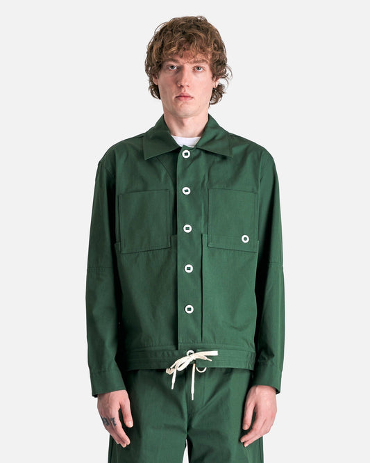 Craig Green Men's Jackets Circle Worker Jacket in Green