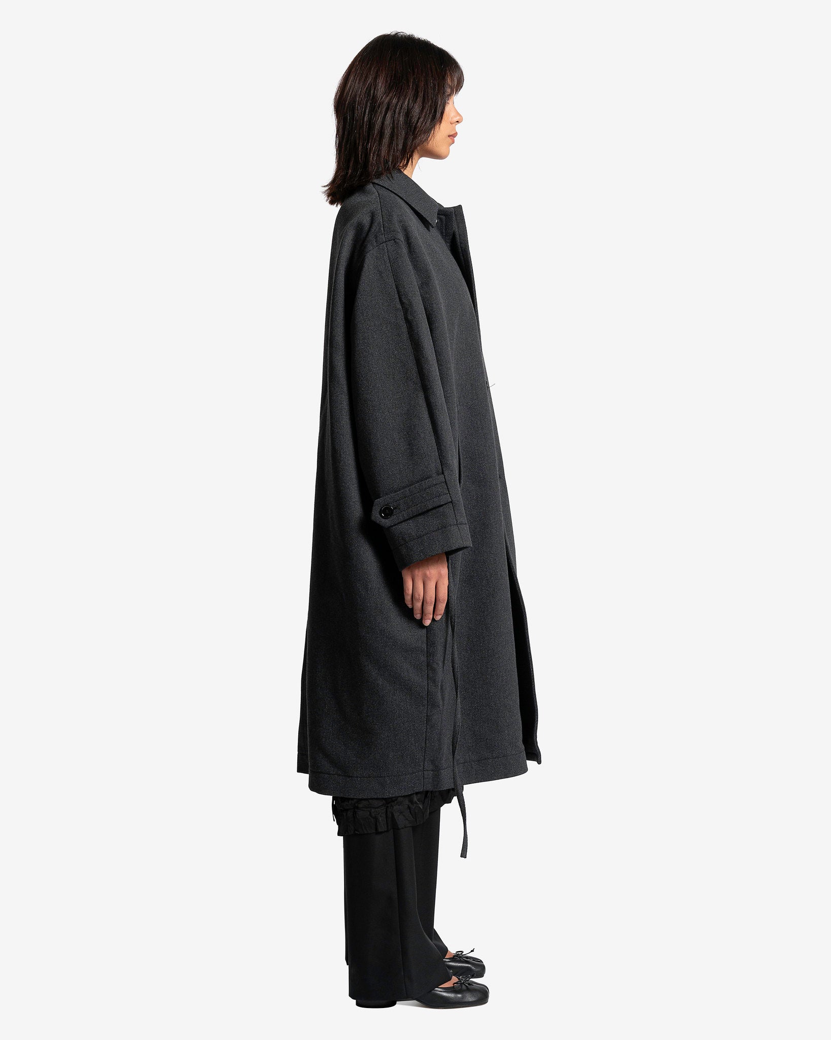 MM6 Maison Margiela Women Jackets Coat in Black