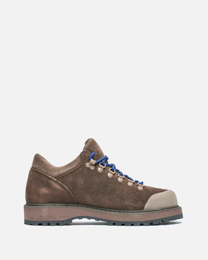 Diemme Men's Shoes Cornaro Gomma Low Hiker in Dark Brown