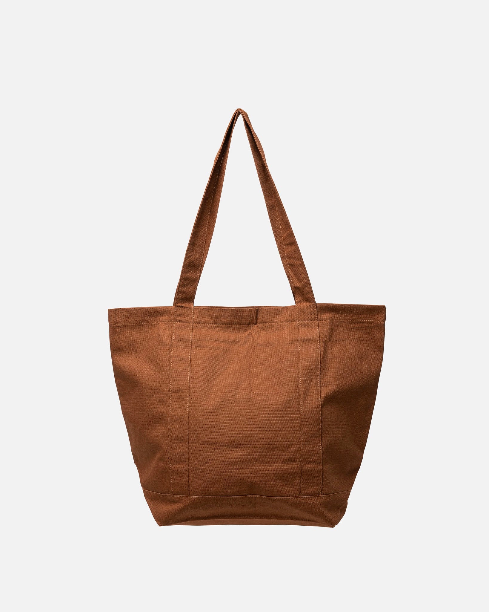 Cotton Tote Bag in Dark Brown