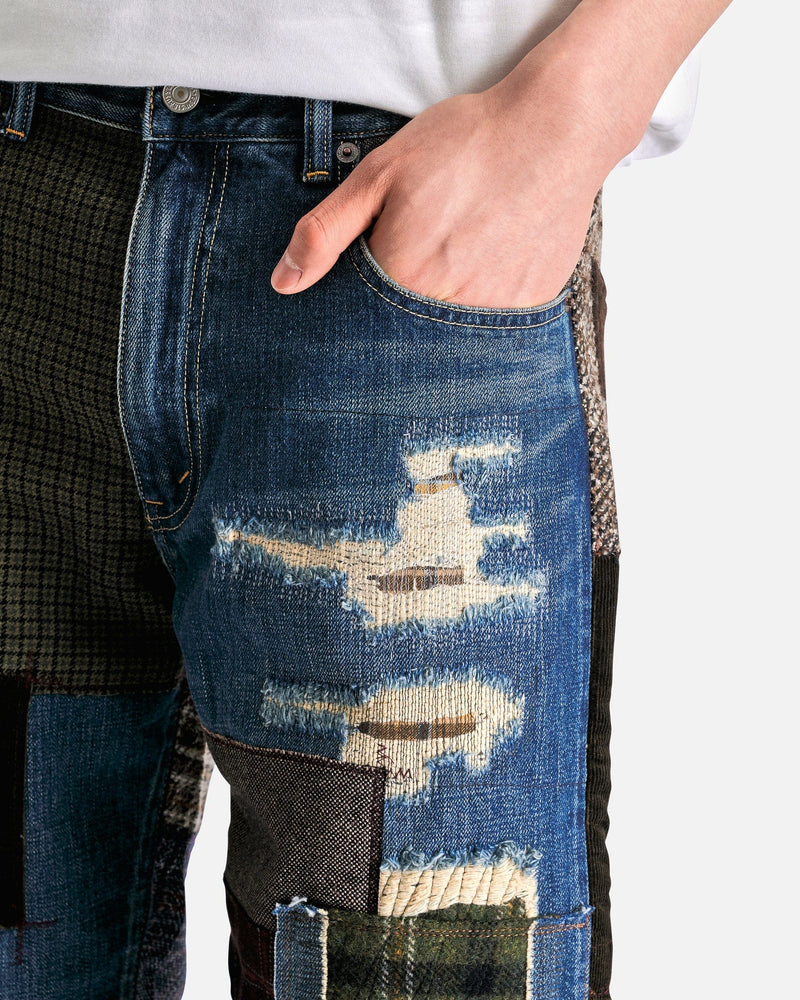 Junya Watanabe Men's Pants Customized Cotton Denim Levi's in Multi