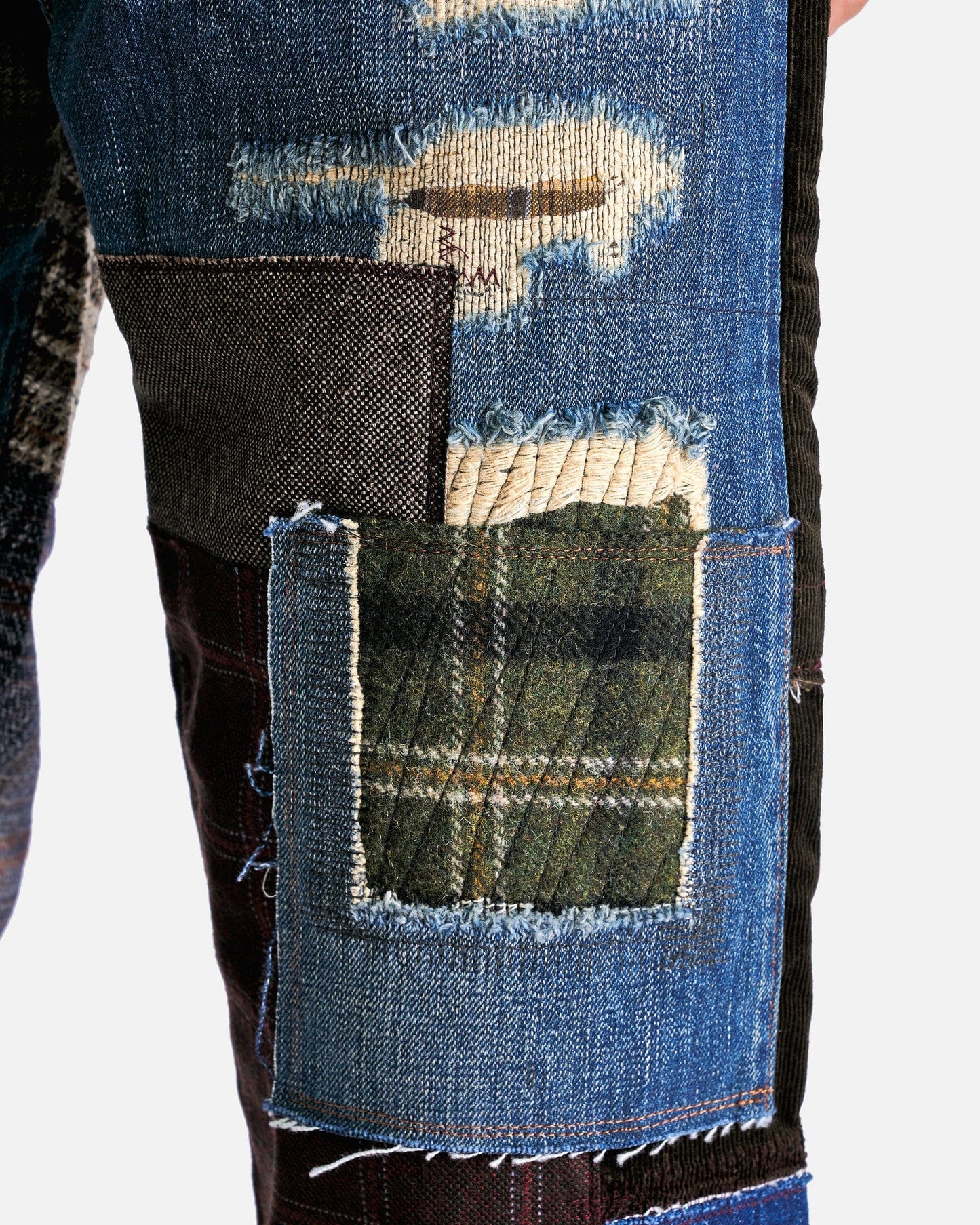 Junya Watanabe Men's Pants Customized Cotton Denim Levi's in Multi