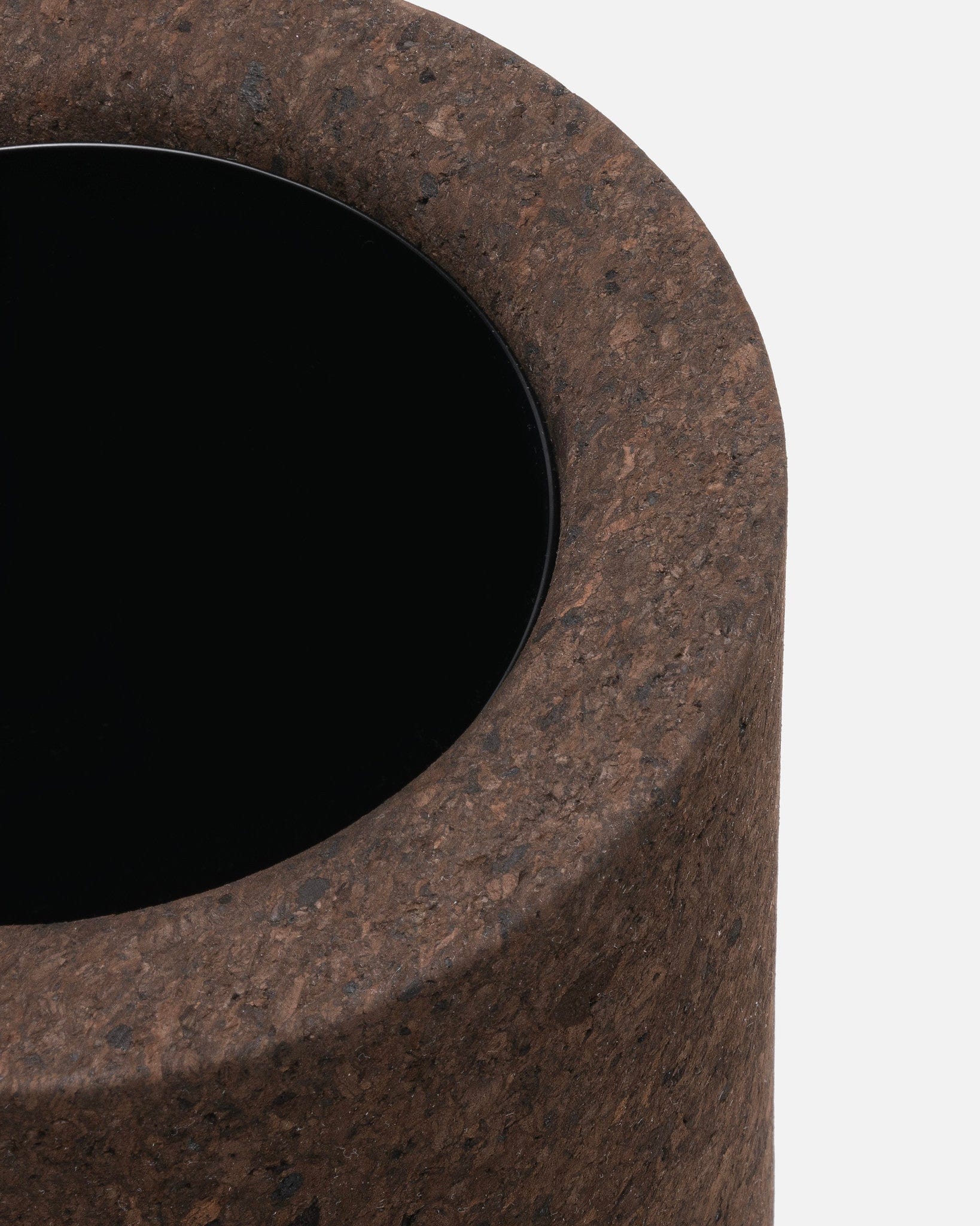 Studio Corkinho Home Goods 18.7 x27 cm Cylinder High in Burnt Cork