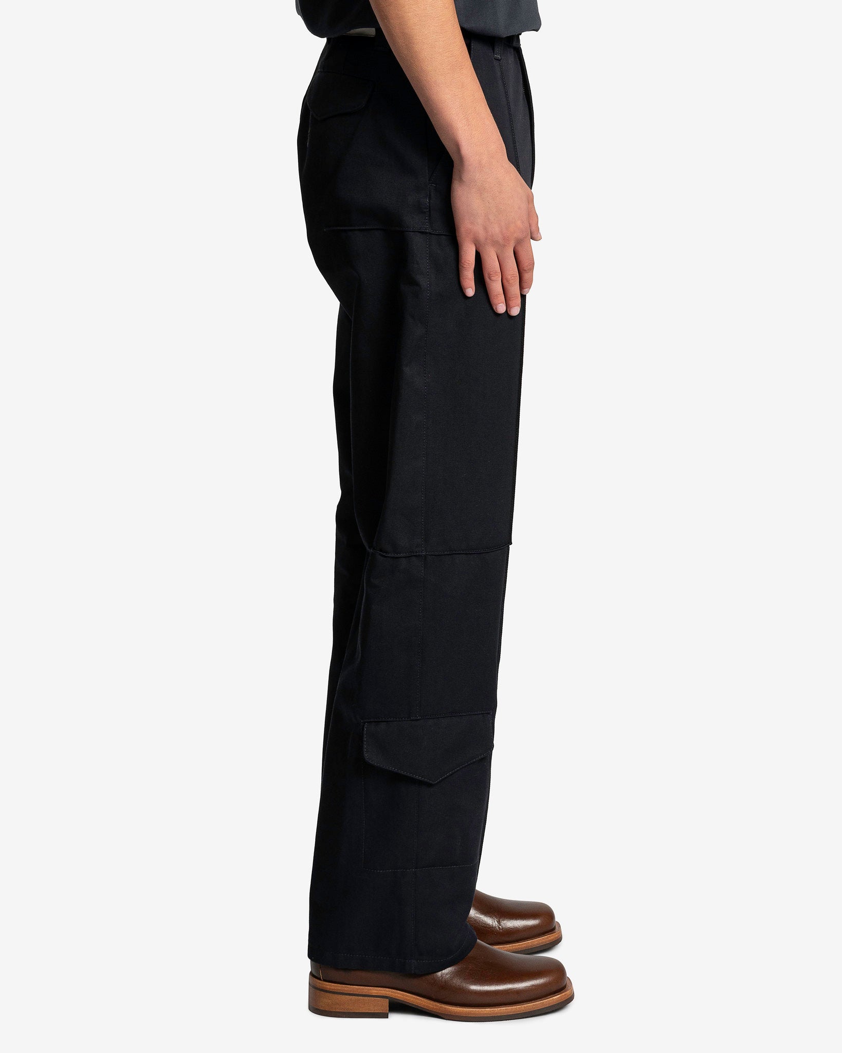 Damnonia Workwear Trouser in Midnight Blue