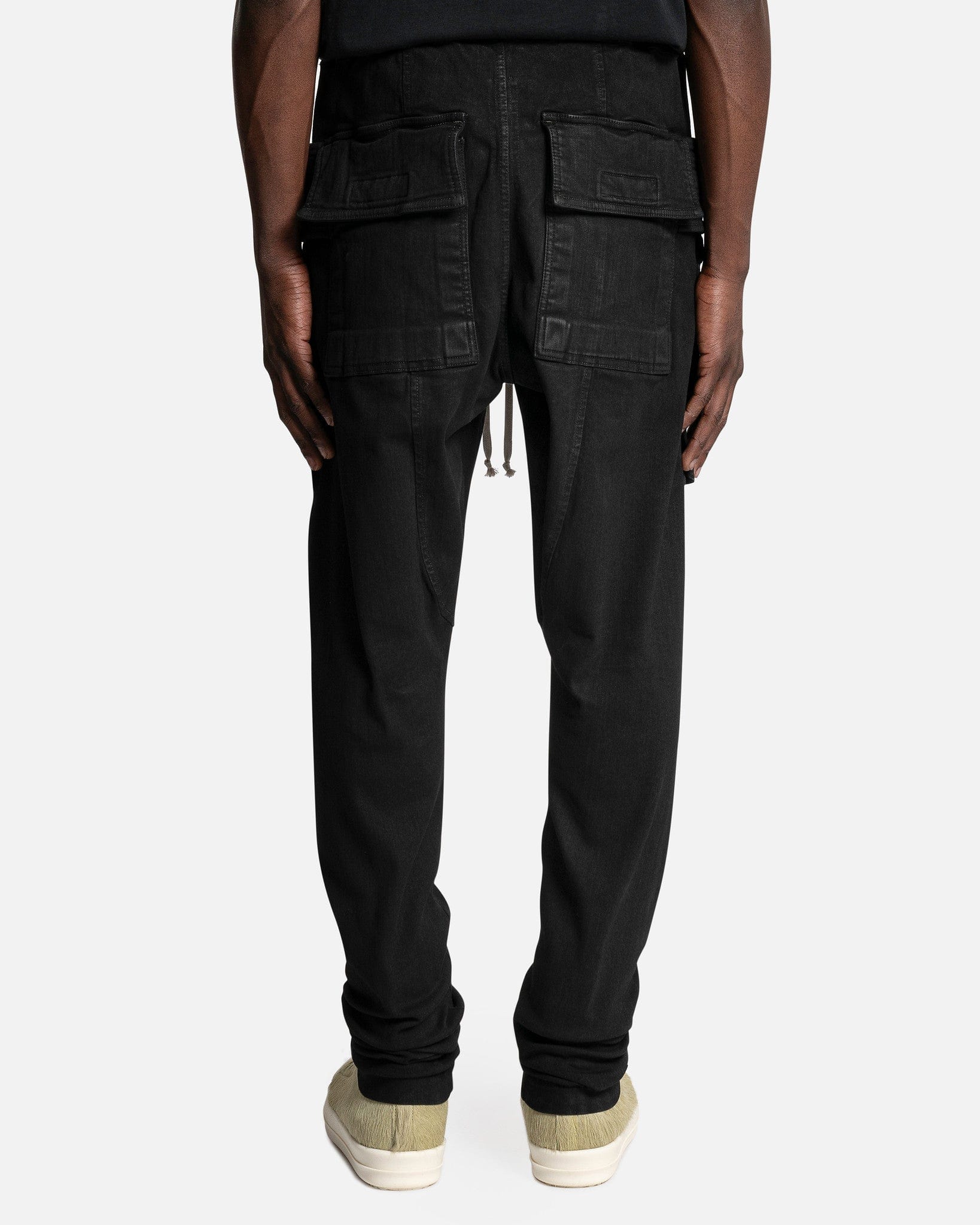 Denim Creatch Cargo Drawstring in Black – SVRN