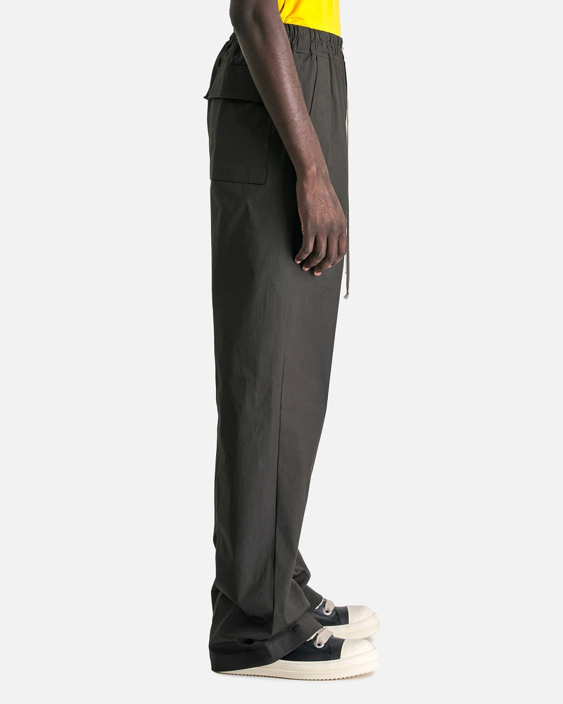 Rick Owens Men's Pants Dietrich Drawstring Pants in Dark Dust