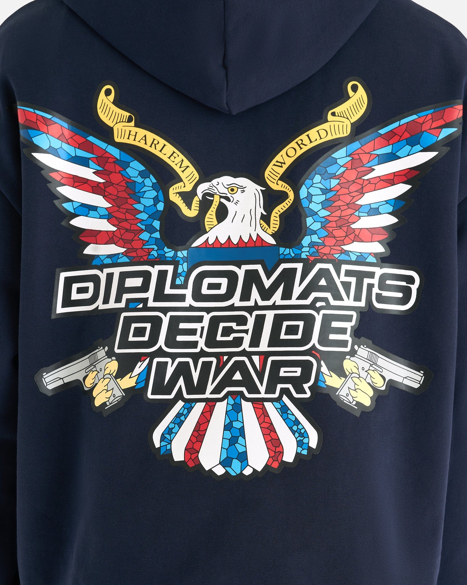 Mens Diplomatic Immunity deals Bling Logo Sweatshirt Medium