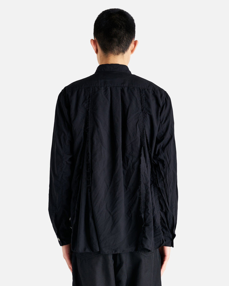 Black Comme des Garçons Black Distressed Shirt