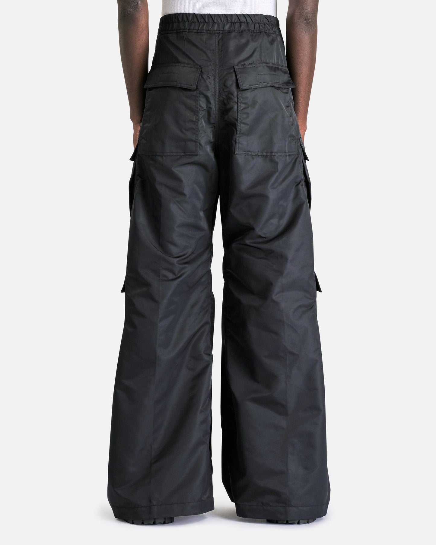 Rick Owens DRKSHDW Men's Pants Double Cargo Jumbo Belas in Black