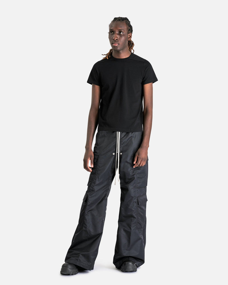 Rick Owens DRKSHDW Men's Pants Double Cargo Jumbo Belas in Black