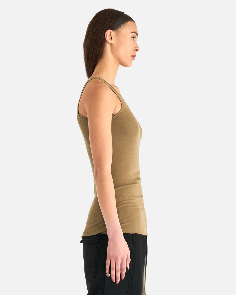 Rick Owens DRKSHDW Women Tops Double Ziggy Banana Tank in Pale Green