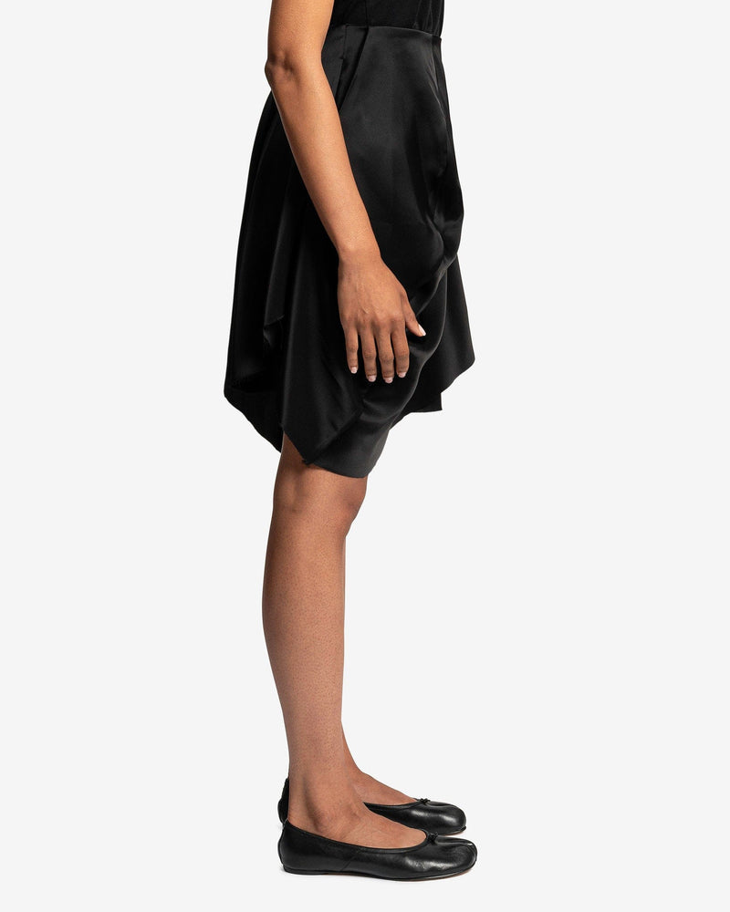 Edward Cuming Women Skirts Draped Skirt in Black