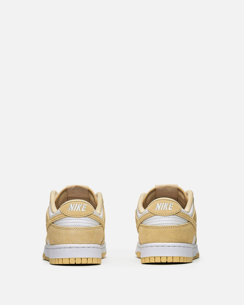 Nike Men's Sneakers Dunk Low in White/Team Gold