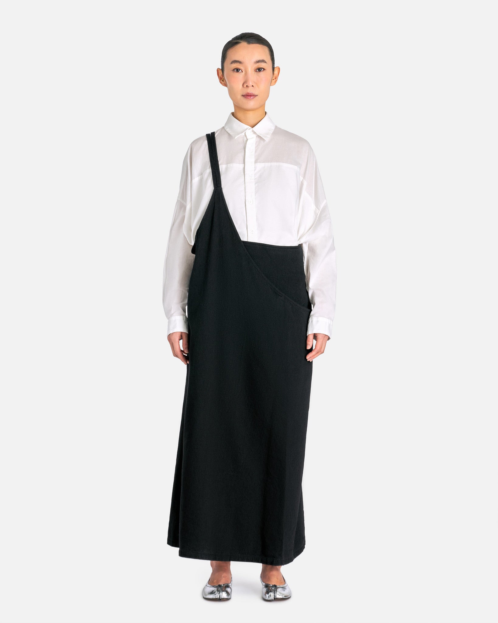 Y's by Yohji Yamamoto Asymmetrical Qi Pao retailer Sweater Dress