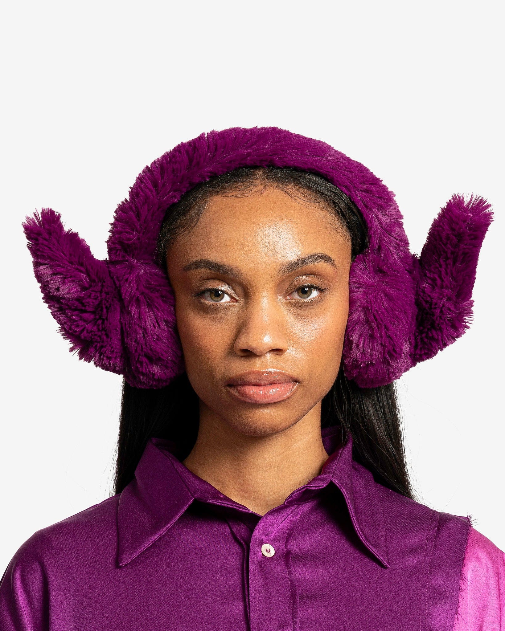 UNDERCOVER Women's Hats O/S Earmuffs in Purple