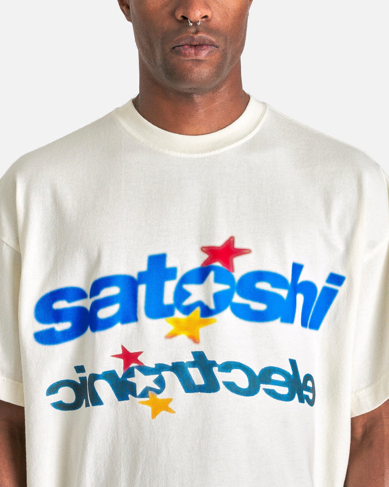 Satoshi Nakamoto Men's T-Shirts Electronic T-Shirt in White