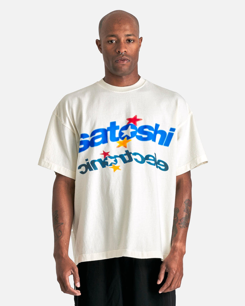 Satoshi Nakamoto Men's T-Shirts Electronic T-Shirt in White