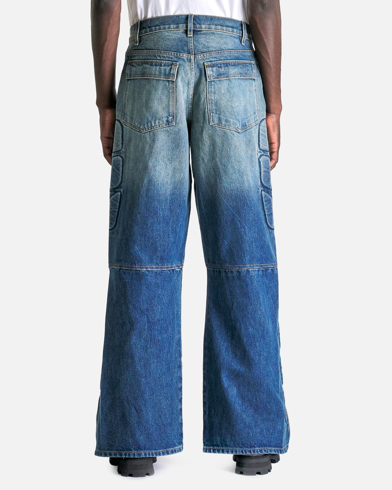 Satoshi Nakamoto Men's Jeans Enduro Denim in Blue