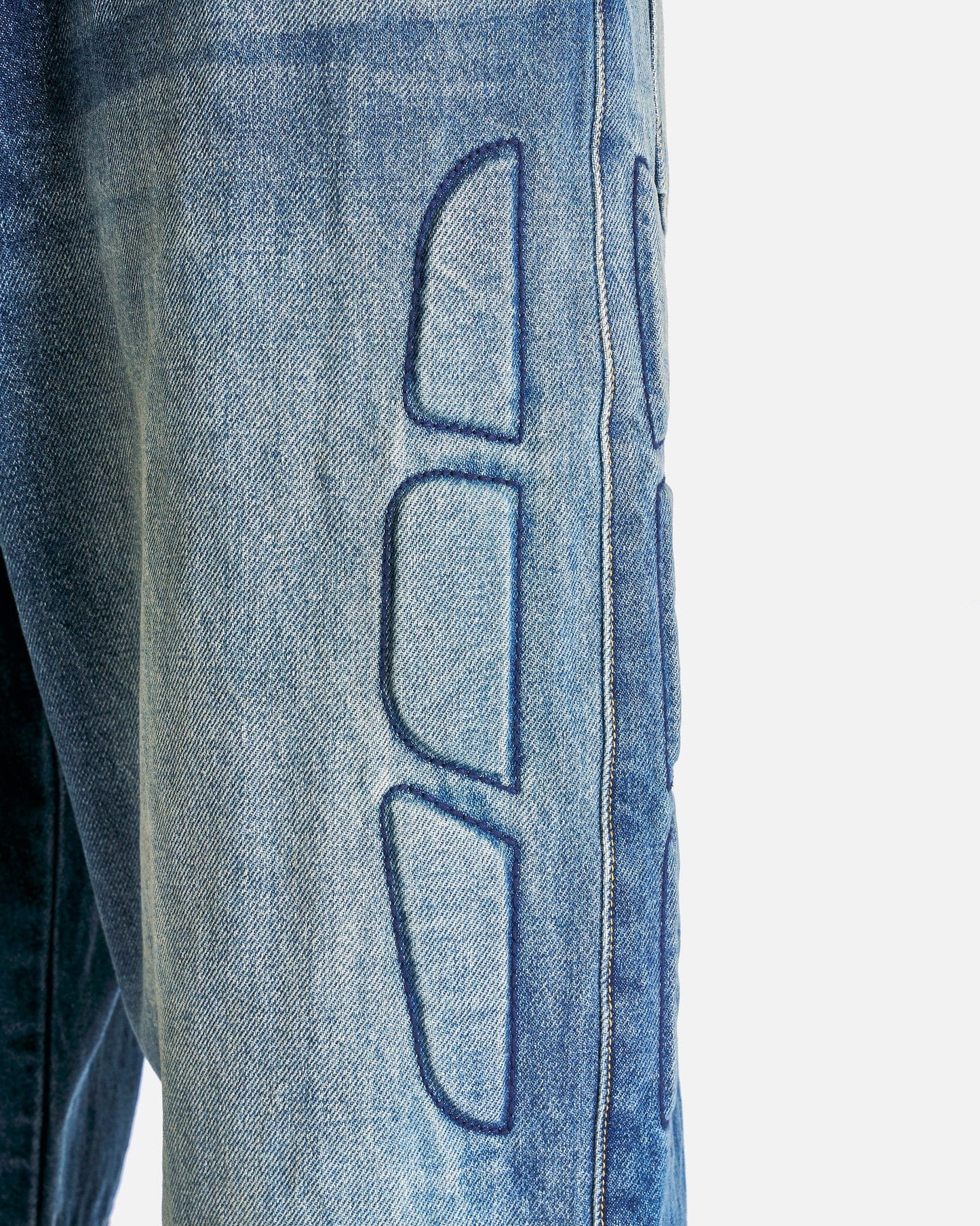 Satoshi Nakamoto Men's Jeans Enduro Denim in Blue