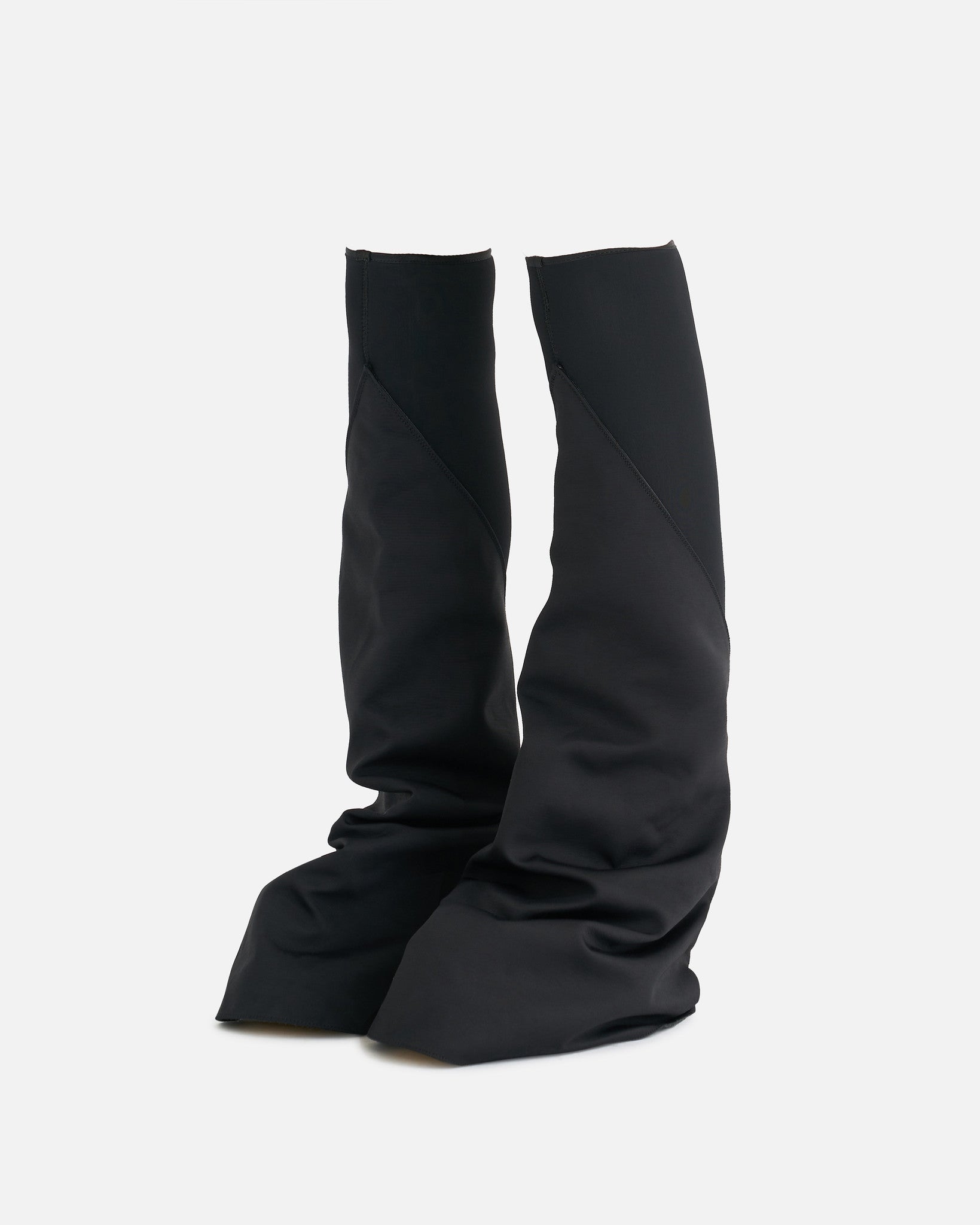 Rick Owens DRKSHDW Womens Sneakers Fetish Sneakers in Black/Milk