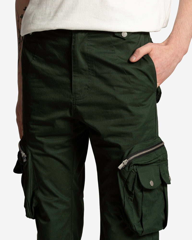 FFFPOSTALSERVICE トリプルエフポスタルサービス flare cargo pants trousers フレアカーゴパンツ ワークパンツ カーキ828センチ裾幅