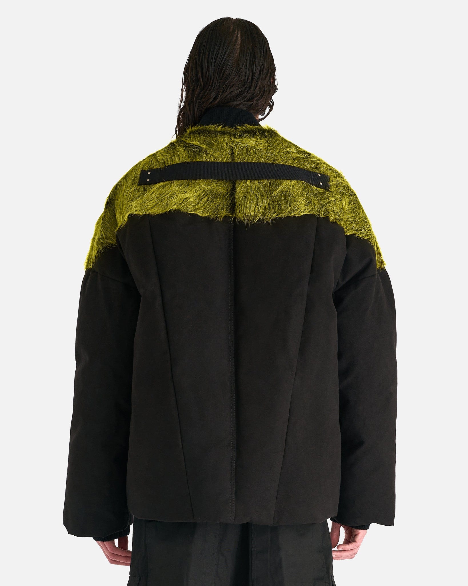 Rick Owens Men's Jackets Flight Jacket in Acid Melange/Black