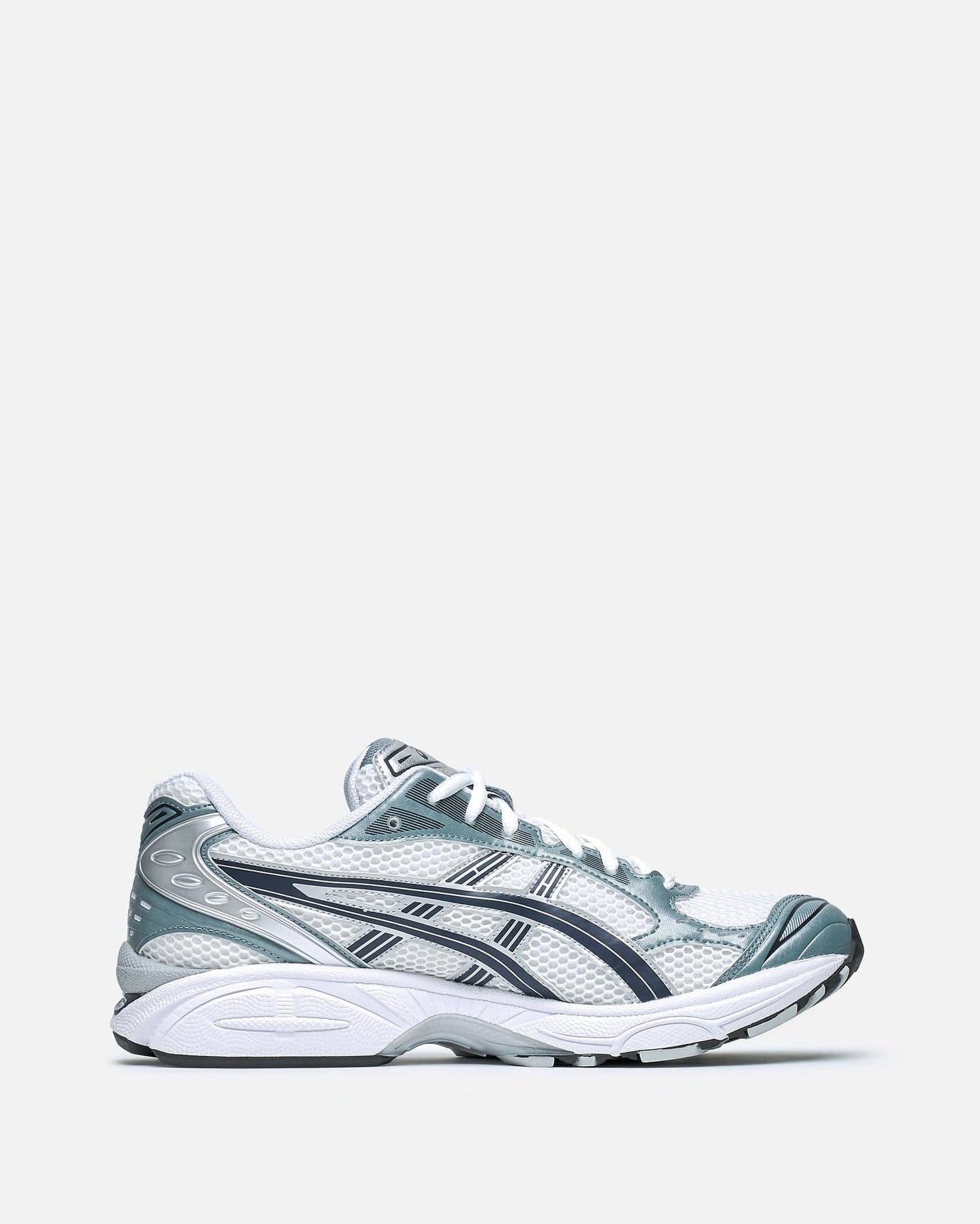 Asics Men's Sneakers Gel-Kayano 14 in White/Fjord Grey