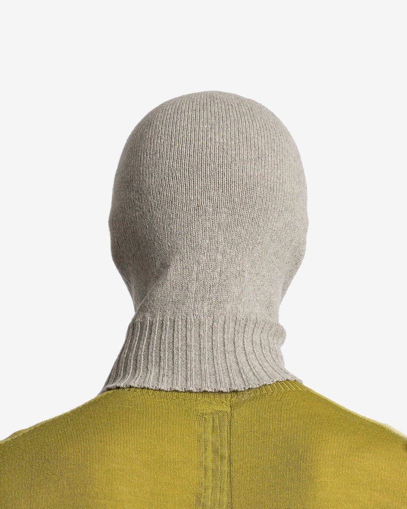 Rick Owens Men's Hats O/S Gimp Balaclava in Pearl