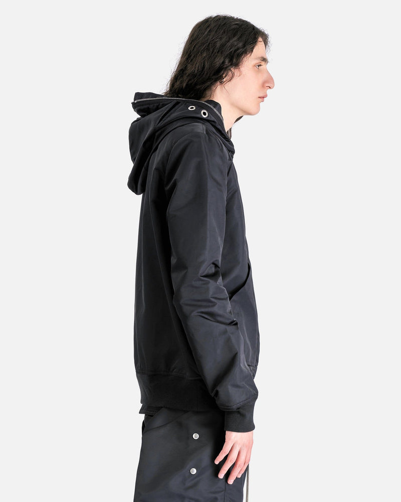 Rick Owens DRKSHDW Men's Jackets Gimp Flight Bomber in Black