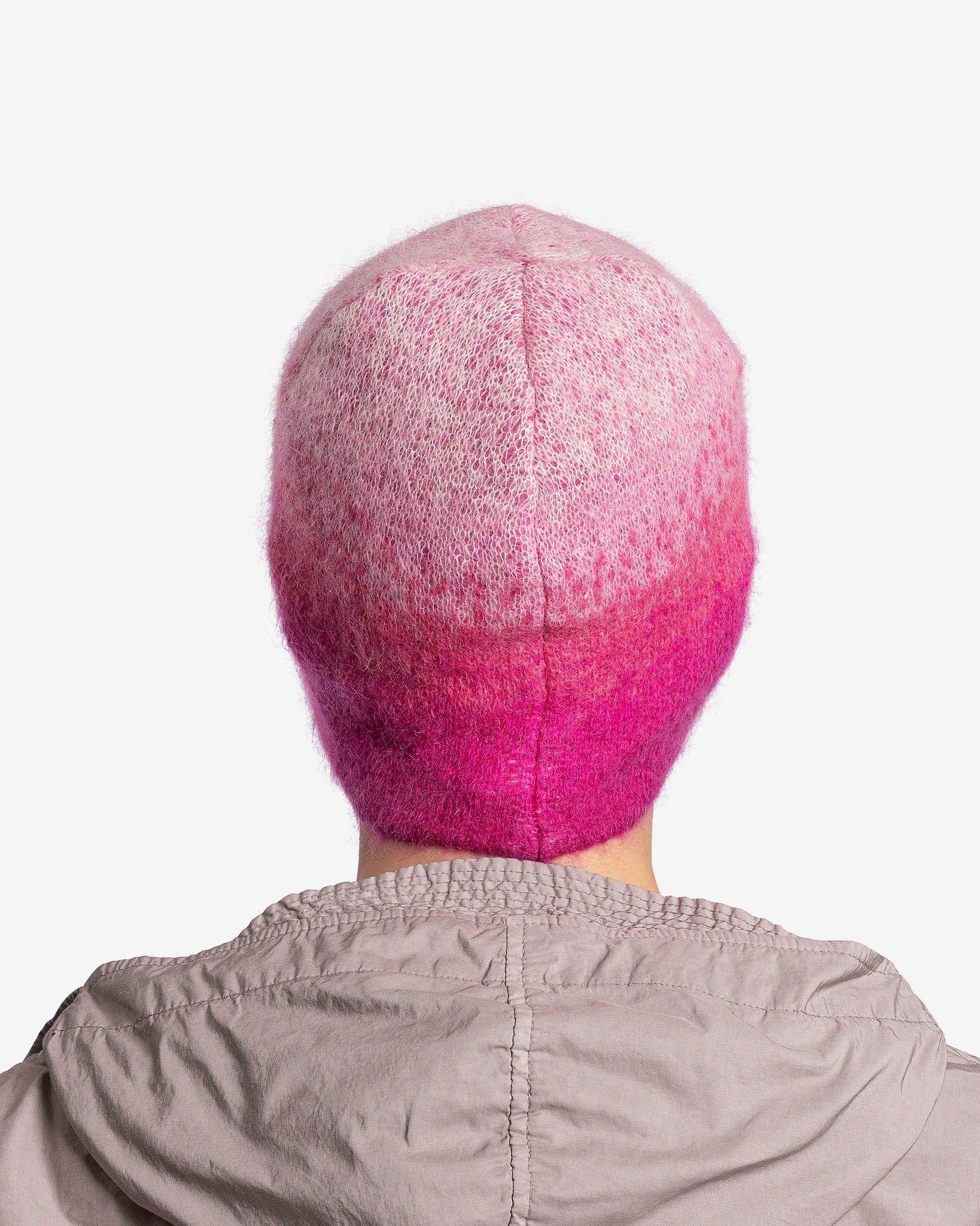 Gradient Knit Beanie in Pink