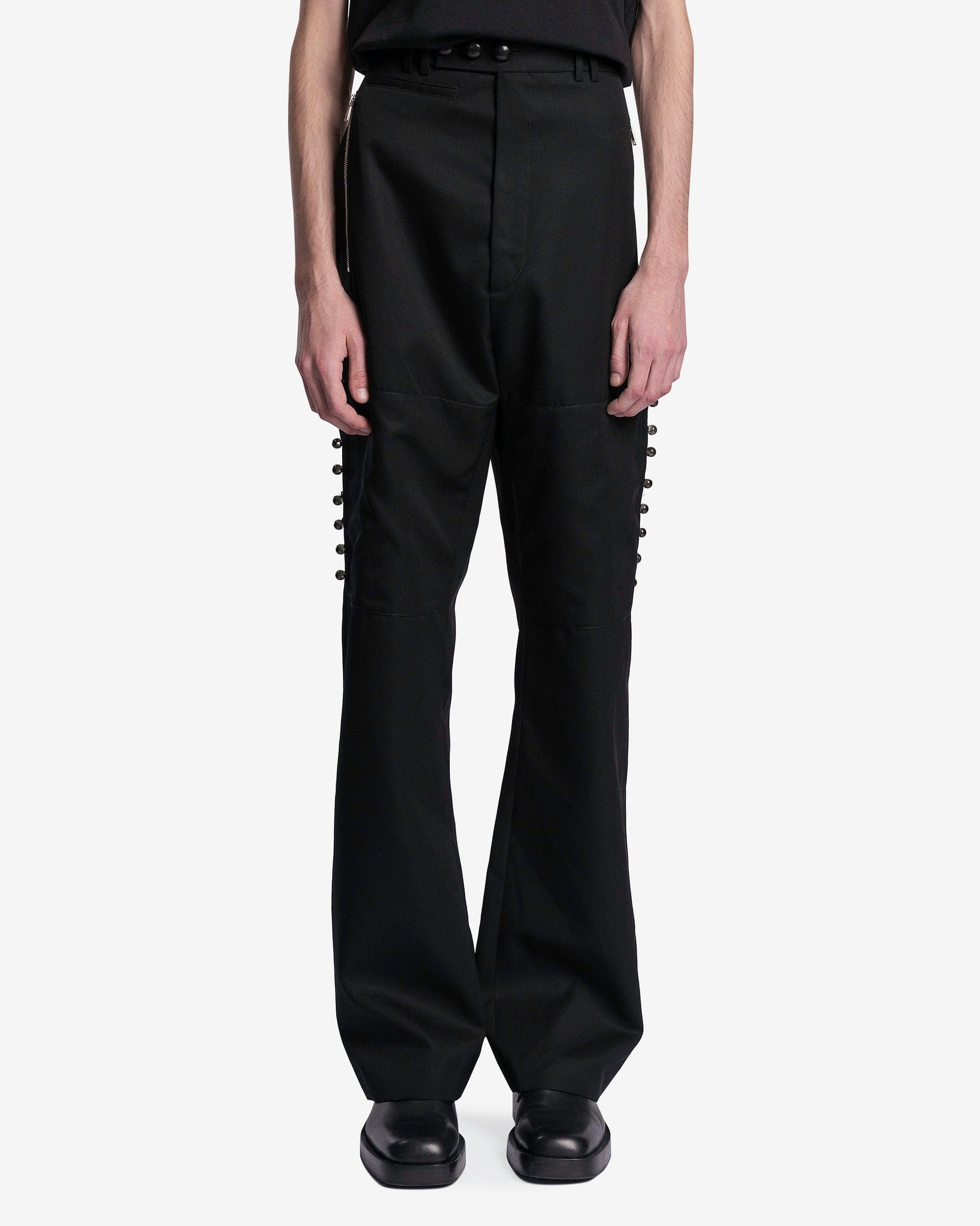 NAMACHEKO Men's Pants Hedar Trousers in Black