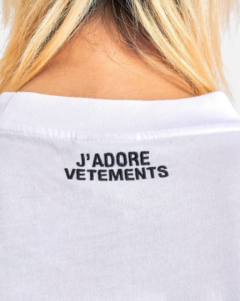 VETEMENTS Men's T-Shirts Hentai T-Shirt in White