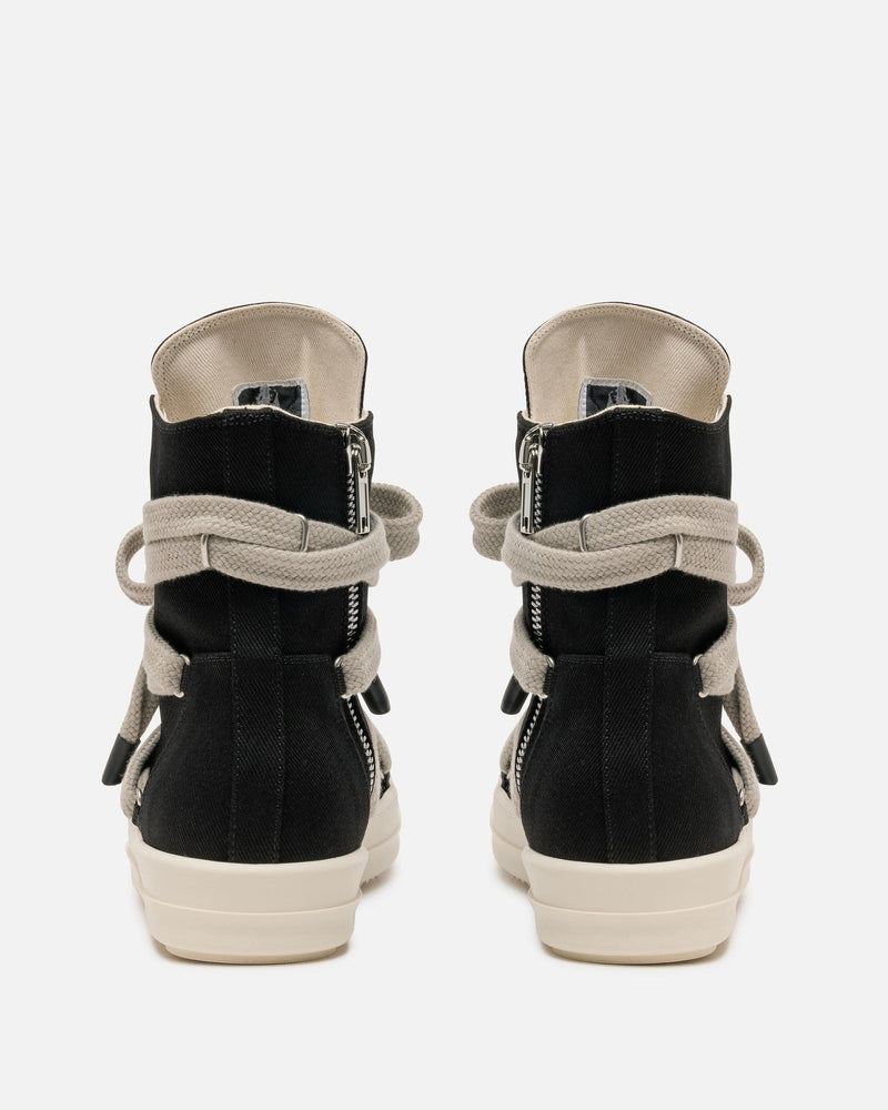 Rick Owens DRKSHDW Men's Sneakers Hexa Sneakers in Black/Pearl