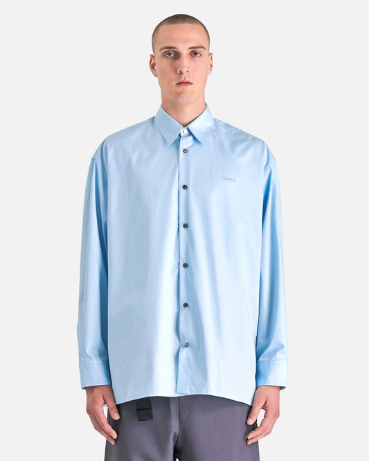 OAMC Men's Shirts Homer Shirt in Light Blue