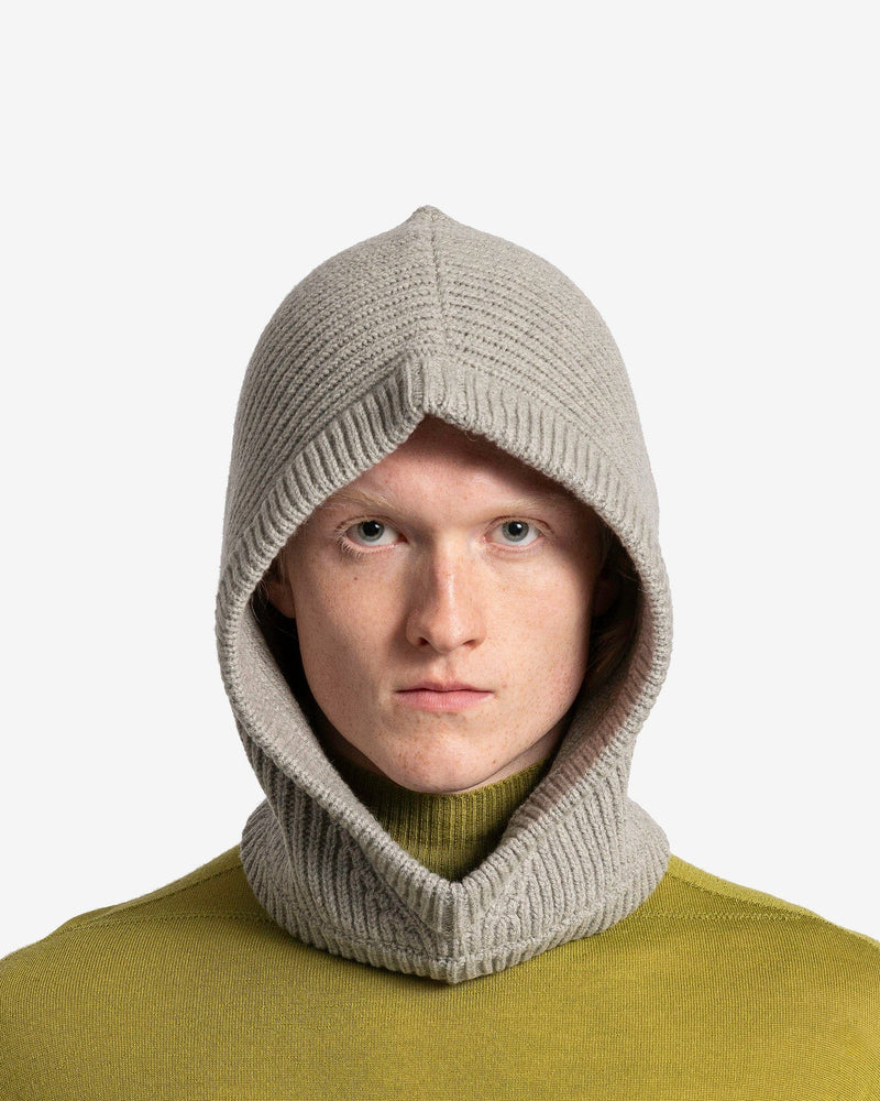 Rick Owens Men's Hats O/S Hood in Pearl