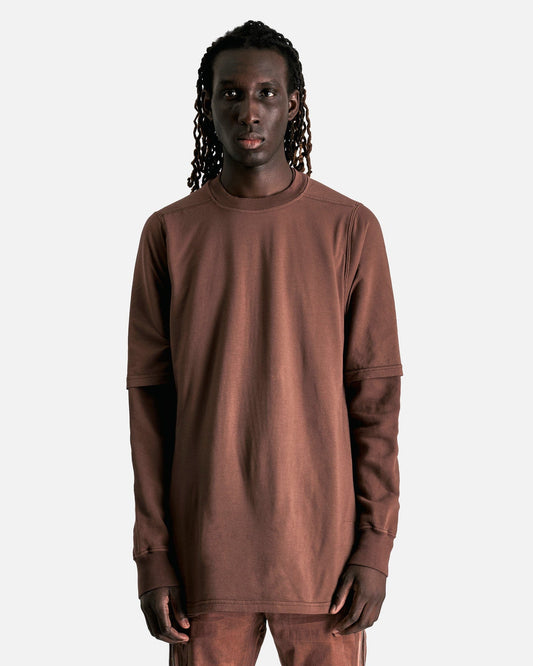 Rick Owens DRKSHDW Men's T-Shirts Hustler T in Terra