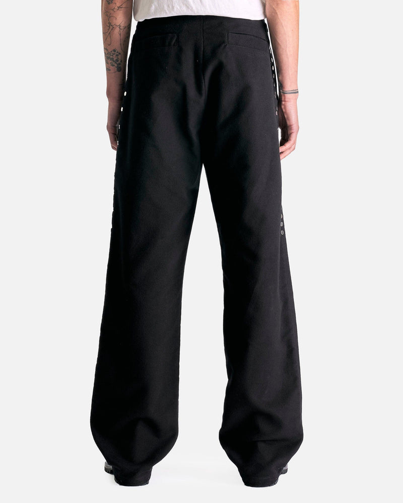 NAMACHEKO Men's Pants Kean Trouser in Black