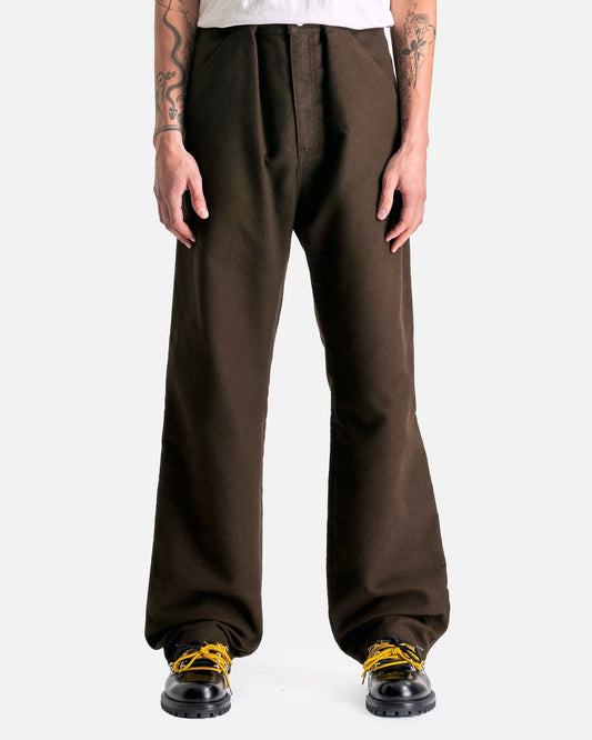 NAMACHEKO Men's Pants Kean Trouser in Brown