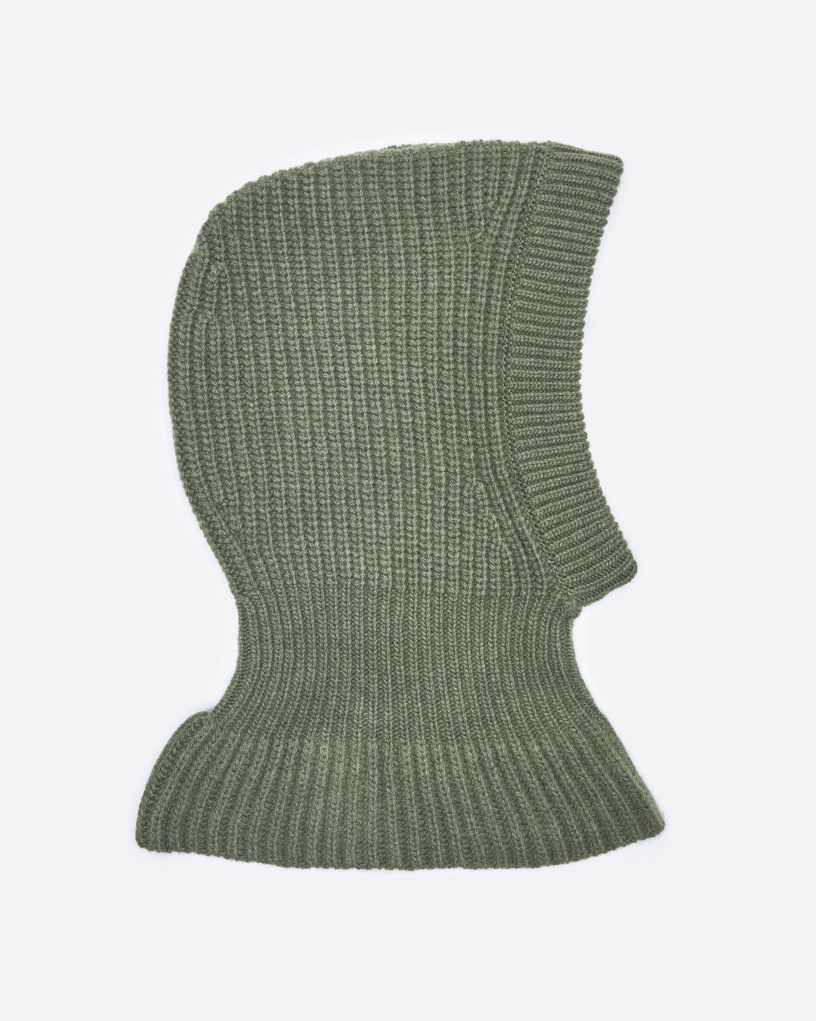 LEMAIRE Men's Hats Lambswool Hood in Light Moss