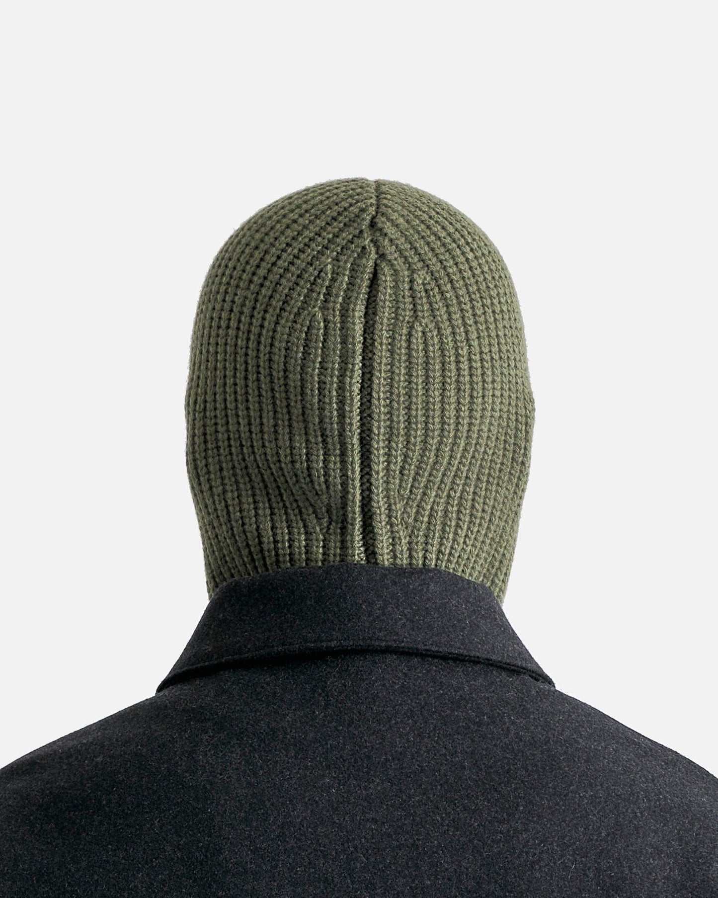 LEMAIRE Men's Hats Lambswool Hood in Light Moss