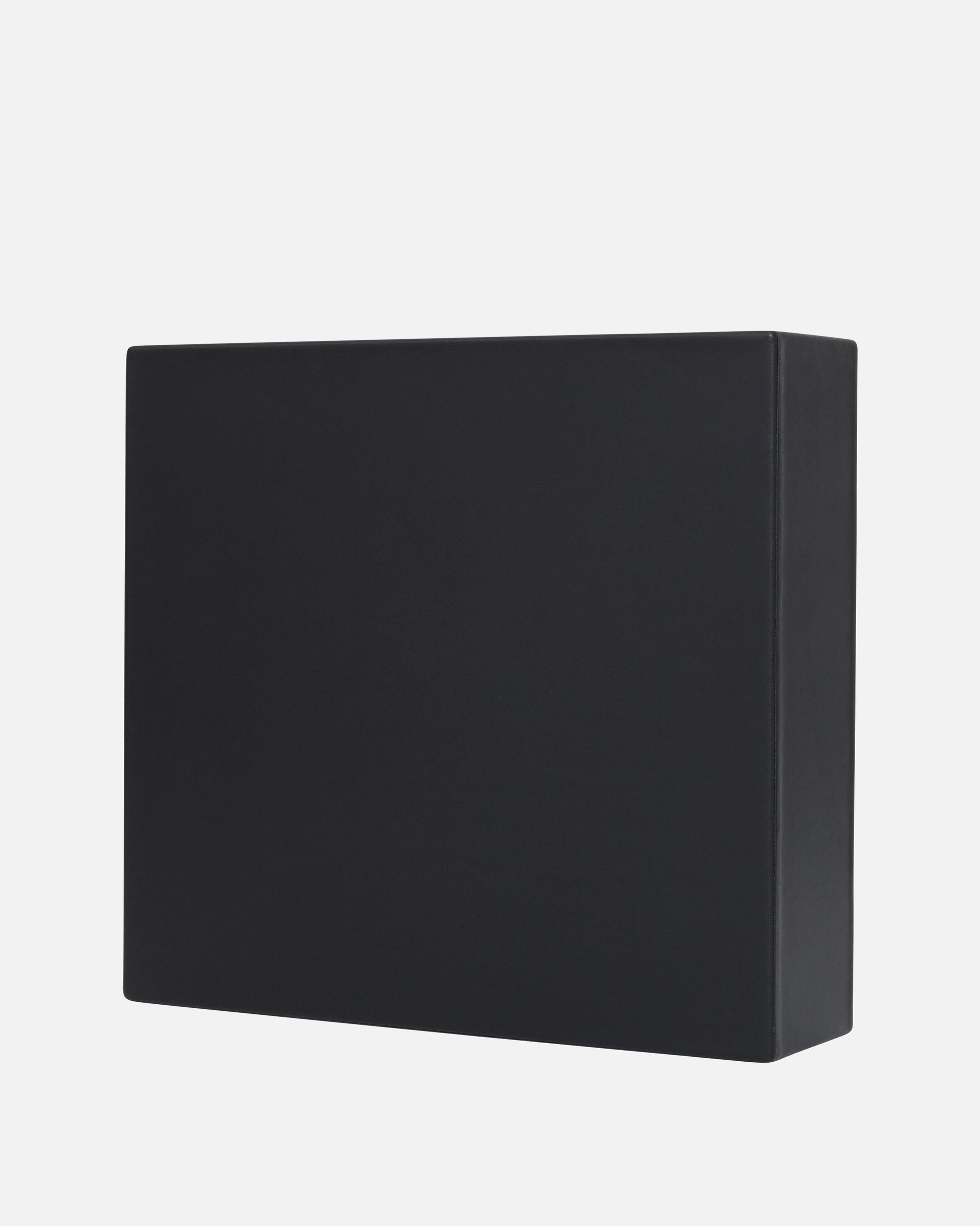 Kvadrat/Raf Simons Home Goods 26x24x7cm Large Leather Accessory Box in Black