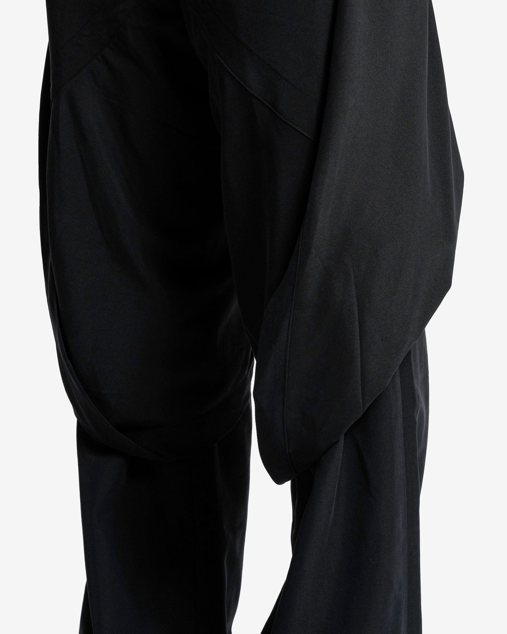 alexanderwang high waisted trouser with logo waistband BLACK