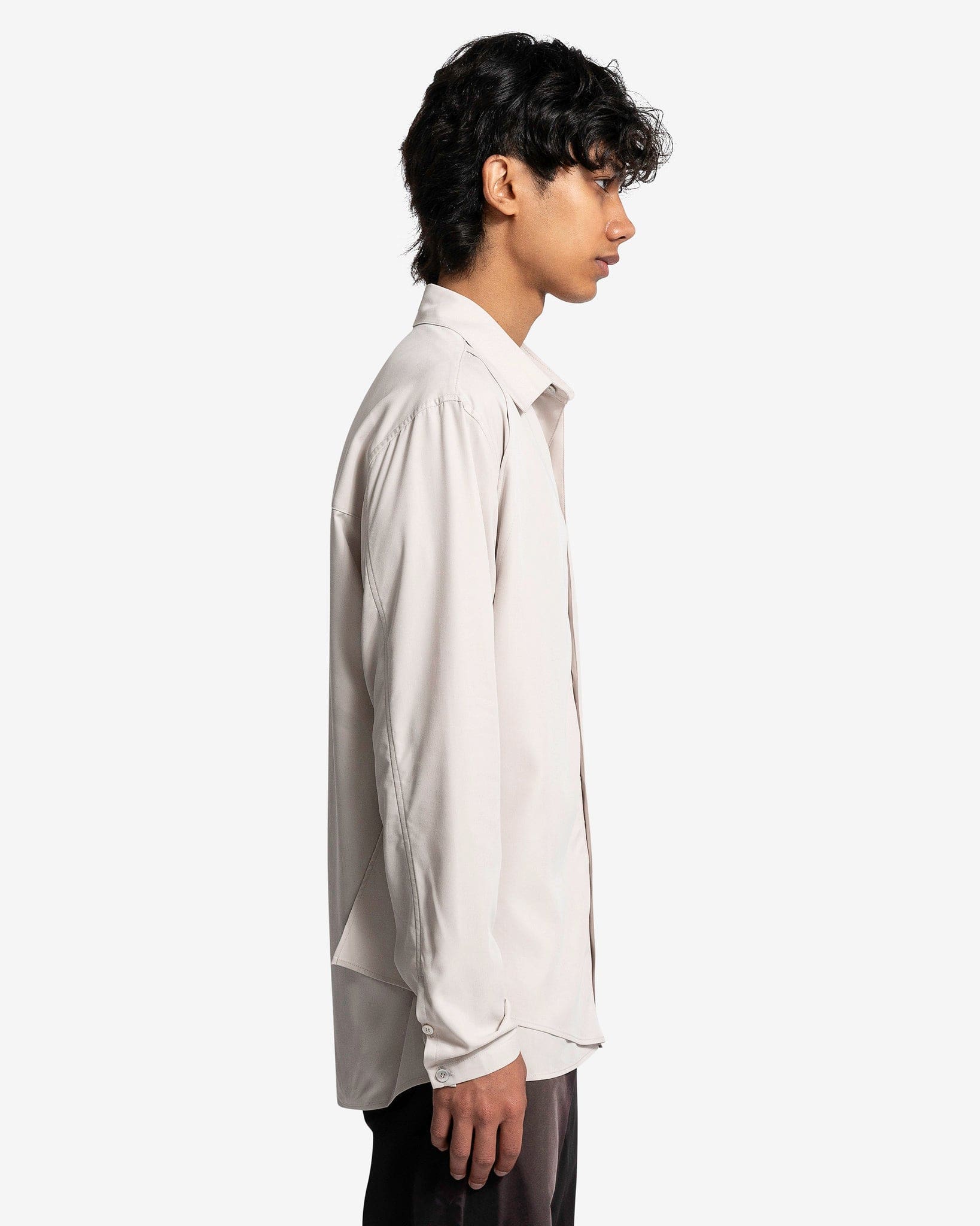 Layered Shirt in Off-White