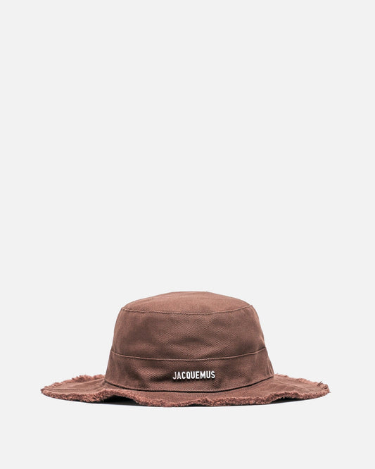 Jacquemus Men's Hats Le Bob Artichaut in Brown