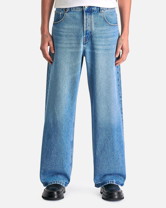 Jacquemus Men's Jeans Le De Nîmes Large in Faded Blue